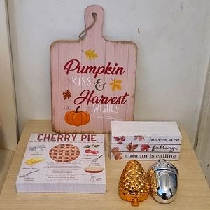 Harvest/fall decor set